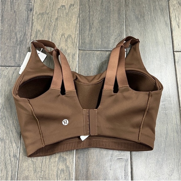 Lululemon NWT In Alignment Bra *Light Support, D–G Cups Java - Picture 4 of 10